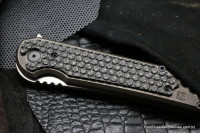 CF inlays for CKF/Hoback Kwaiback -hexagon-