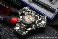 One-off CKF Pepyakka 3K fidget spinner puzzle