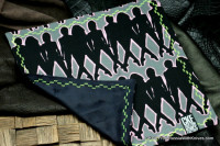 Super EDC hank cotton+microsuede #18