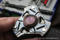 One-off CKF Pepyakka 3K fidget spinner puzzle