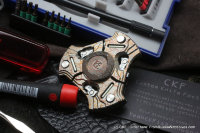 One-off CKF Pepyakka 3K fidget spinner puzzle
