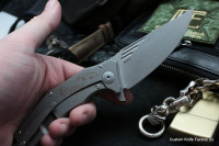 Customized Morrf Knife -Feathers-