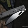 Shokuroff M0902 knife (D2, carbon fiber, Ti)