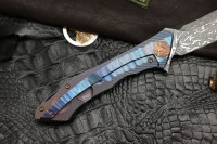 #23 Rabbit Knife customized (Alexey Konygin design, s35vn, titanium, bearings)