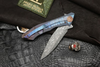#23 Rabbit Knife customized (Alexey Konygin design, s35vn, titanium, bearings)