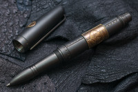 Custom Titanium ballpoint pen Ace Bombist