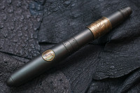 Custom Titanium ballpoint pen Ace Bombist