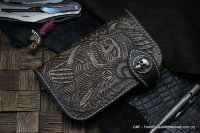 Custom Leather Wallet CKF IND-KROKAR