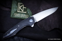 DISCONTINUED - Gratch (M390, Ti+CF, bearings, hand rubbed satin finish)