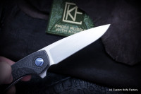 DISCONTINUED - Gratch (M390, Ti+CF, bearings, hand rubbed satin finish)