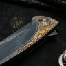 Customized Tegral knife -Gold Old One-