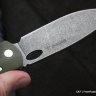 Shokuroff M0601 knife (D2, G10, Ti)