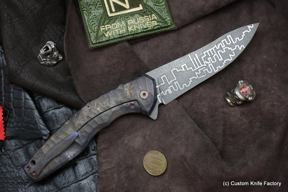 #24 ELF Knife (Anton Malyshev design, Stas Bondarenko customization)