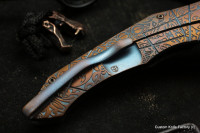 Customized Asymmetric Maxi -Gold Blue-