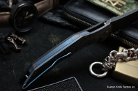 Customized Asymmetric Maxi -Gold Blue-