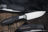 DISCONTINUED - CKF/Philippe Jourget collab FIF23 knife (M390, Ti, Zirc, Marble CF)