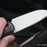 DISCONTINUED - CKF/Philippe Jourget collab FIF23 knife (M390, Ti, Zirc, Marble CF)