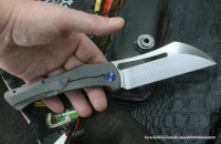 Seraphim Valkyrie custom knife (M390, Ti) 