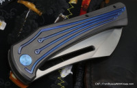 Seraphim Valkyrie custom knife (M390, Ti) 