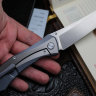Garza Knife (Anton Malyshev design, S35VN, bearings, Ti anod.)