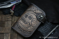 Custom Leather Wallet CKF CHEREP SV