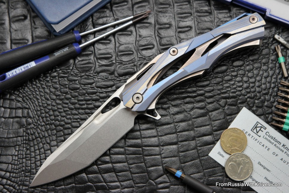 #18 Customized Decepticon-1 Knife (Alexey Konygin design, Stas Bondarenko customization)