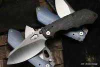 CKF/Rotten.Design Evolution (M390, CF, Ti, Titanium clip, zirc)