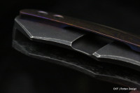 CKF/Rotten.Design Evolution (M390, CF, Ti, Titanium clip, zirc)