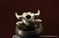 Brass Bead  Small Powerful Bull   