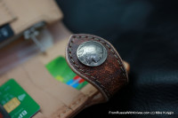 Custom Leather Clutch Wallet CKF MEDVED-L2