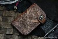 Custom Leather Wallet CKF NAJA DCPT