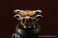 Brass Bead  Big Powerful Bull (3 metal parts)