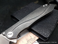 BLACK MILK (Alex Vorobyov, M390, Ti anod, bearings, handrubbed satin)