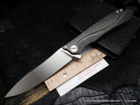 BLACK MILK (Alex Vorobyov, M390, Ti anod, bearings, handrubbed satin)