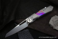 DISCONTINUED - CKF/Snecx TERRA knife collab (Timascus Amethyst)