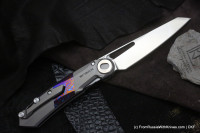 DISCONTINUED - CKF/Snecx TERRA knife collab (Timascus Amethyst)