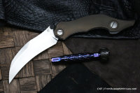 Krokar Ti knife + CKF Otvert Hex Driver