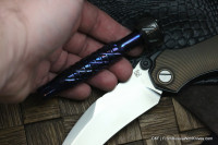 Krokar Ti knife + CKF Otvert Hex Driver