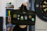 Fully Handmade CKF Knife Storage Bag (10 pockets)