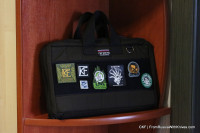 Fully Handmade CKF Knife Storage Bag (10 pockets)