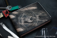 Custom Leather Wallet CKF INVASION