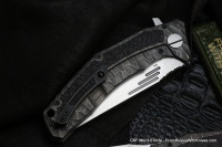 Morrf 5 Knife (Evgeny Muan design, M390, satin, bearings, titanium)