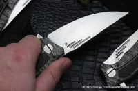 Morrf 5 Knife (Evgeny Muan design, M390, satin, bearings, titanium)