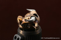Brass Bead  Big Powerful Bull  (2 metal parts)