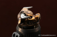 Brass Bead  Big Powerful Bull  (2 metal parts)