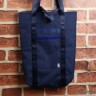 Fully Handmade CKF Tote Bag (blue)