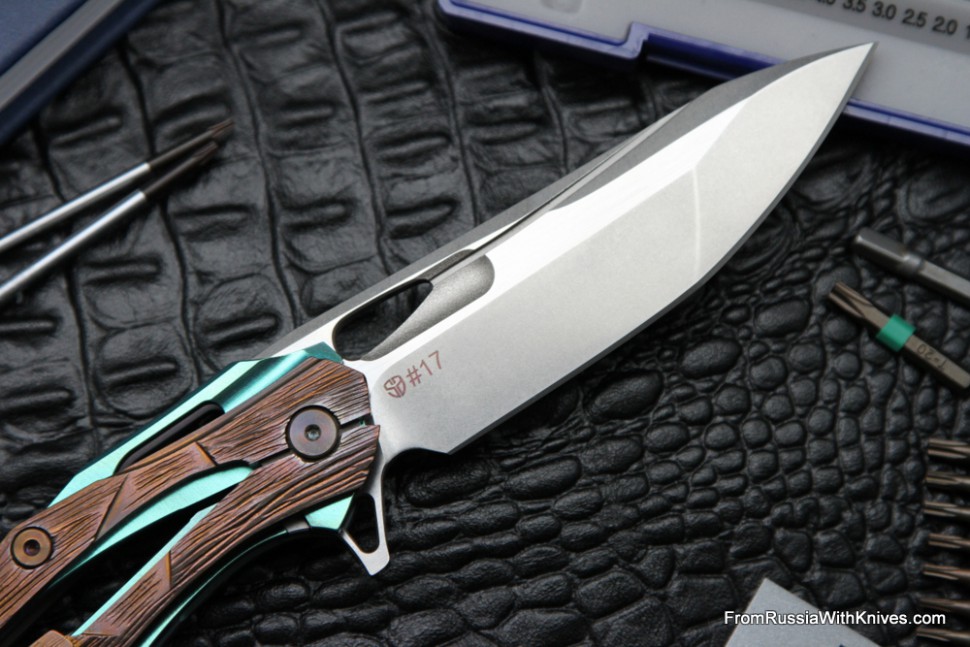 #17 Customized Decepticon-1 Knife (Alexey Konygin design, Stas Bondarenko customization)