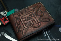 Custom Leather Wallet CKF SAM1