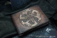 Custom Leather Wallet CKF CKF+3KN