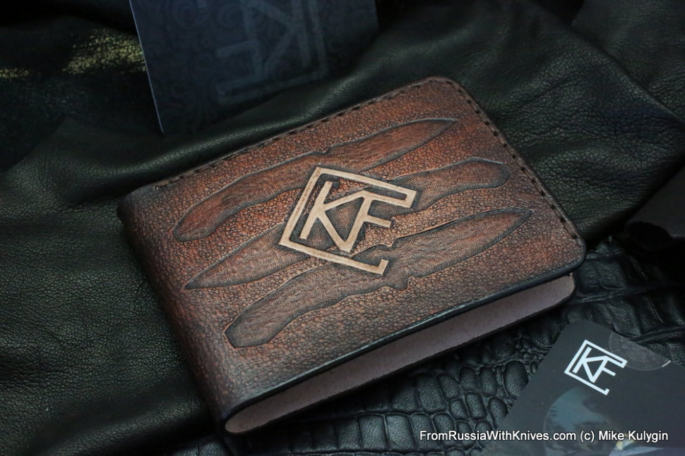 Custom Leather Wallet CKF CKF+3KN